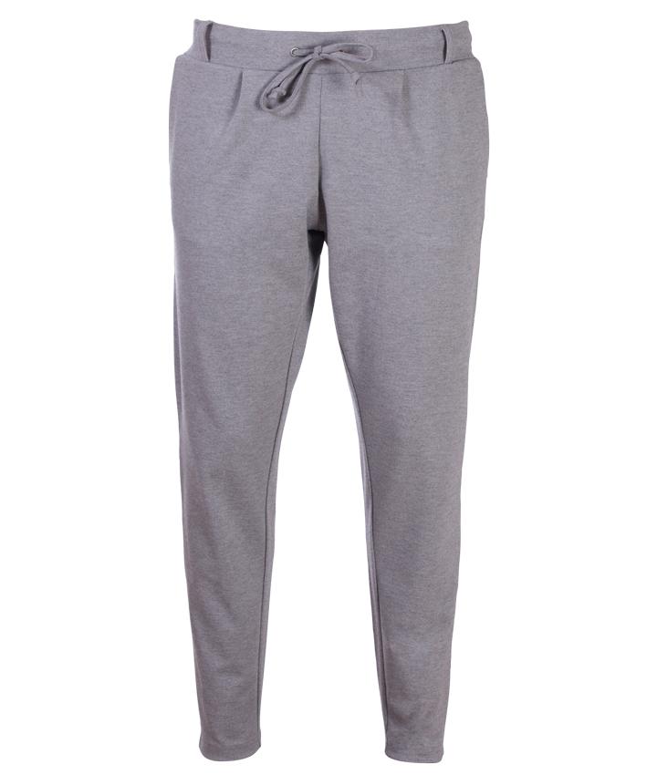 Steenholt Maya Plus Size Bukser – Lys Grå Tilbud!