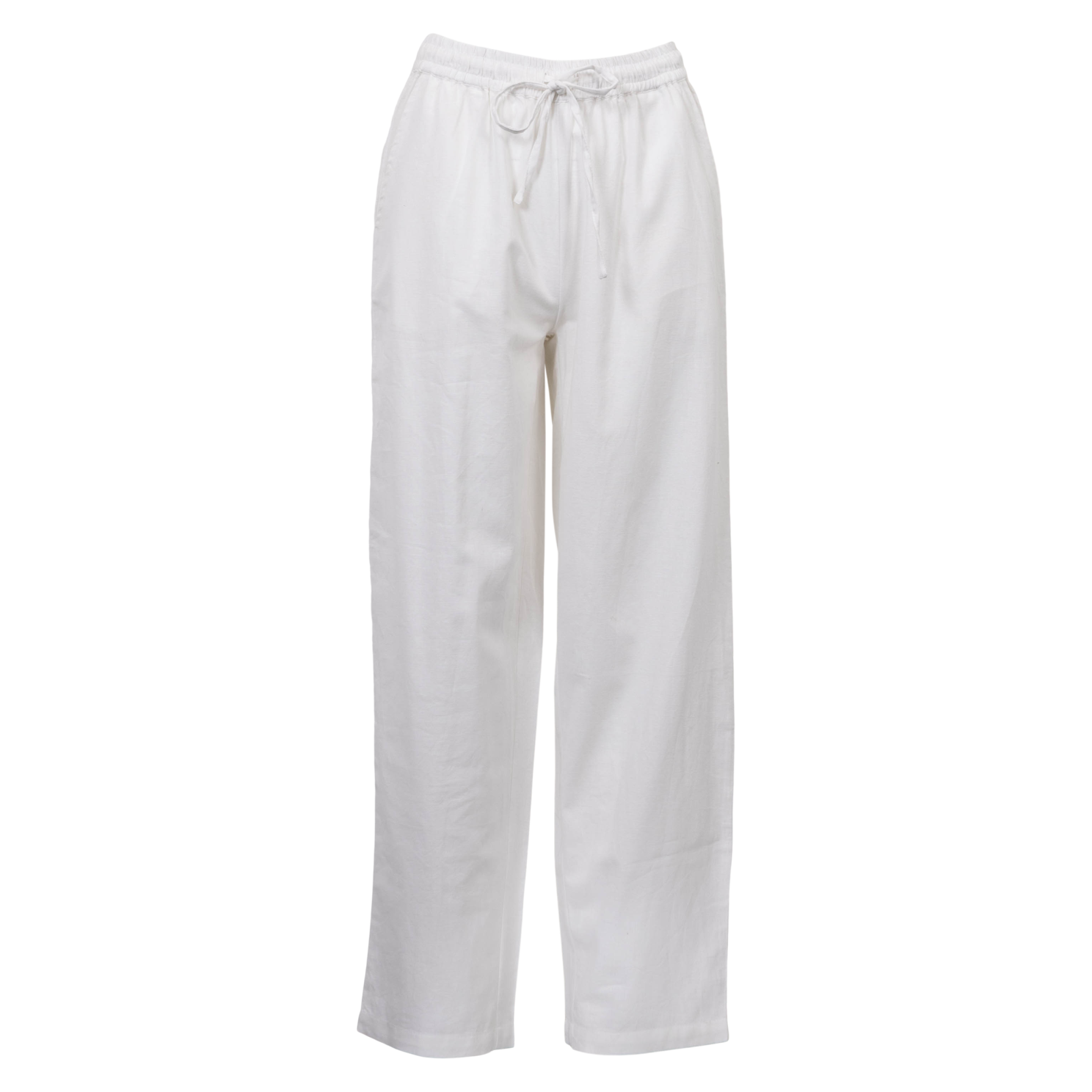 Steenholt Rio Dame Bukser Bright White i Store Plus Size Størrelser