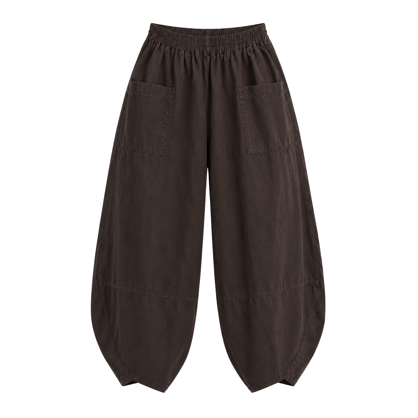 Vanting Dame Bukser Choco     i Store Plus Size Størrelser