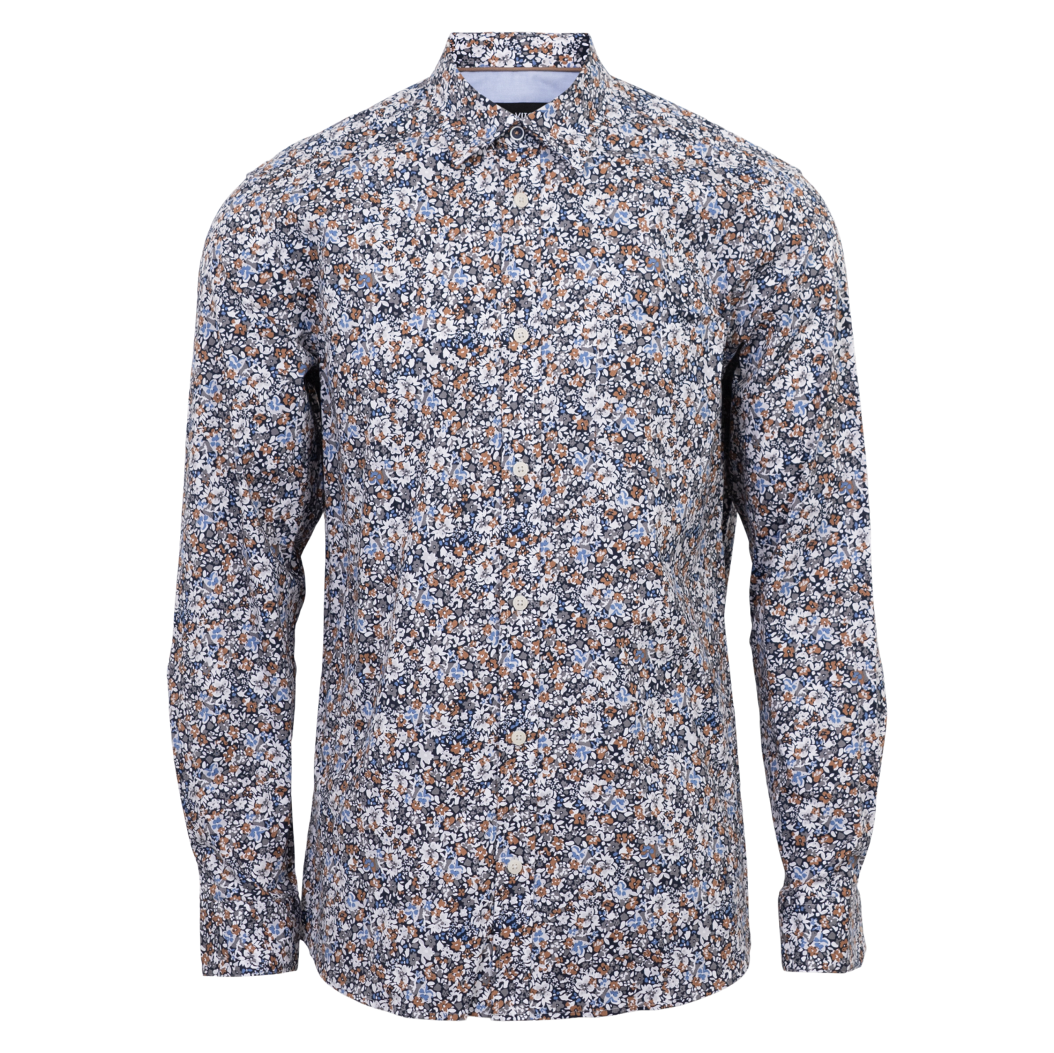 Vito Oliver Herreskjorte i Naval Blue – Perfekt til Fest!