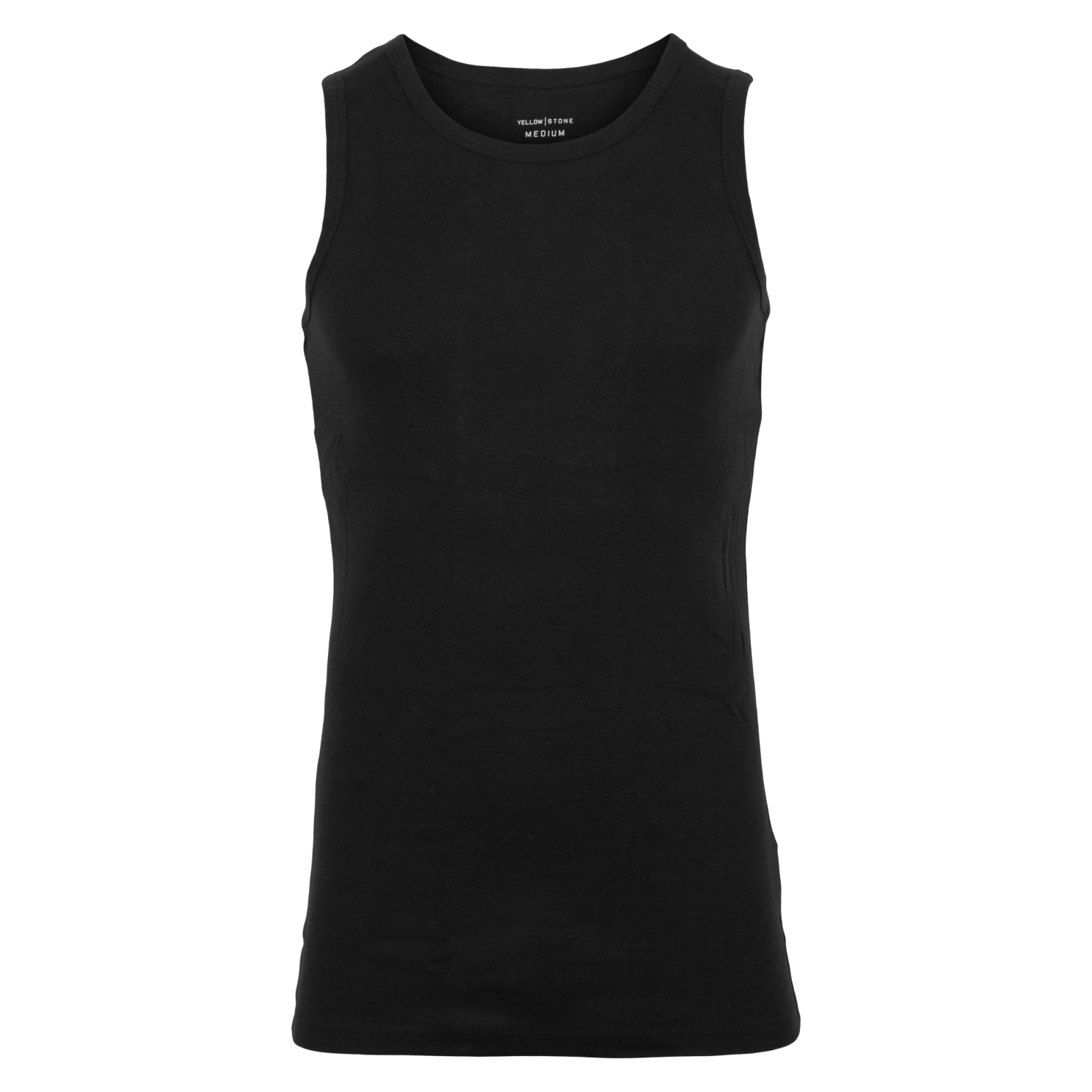 Yellowstone Clark Herre Undertrøje – Sort Plus Size Tilbud