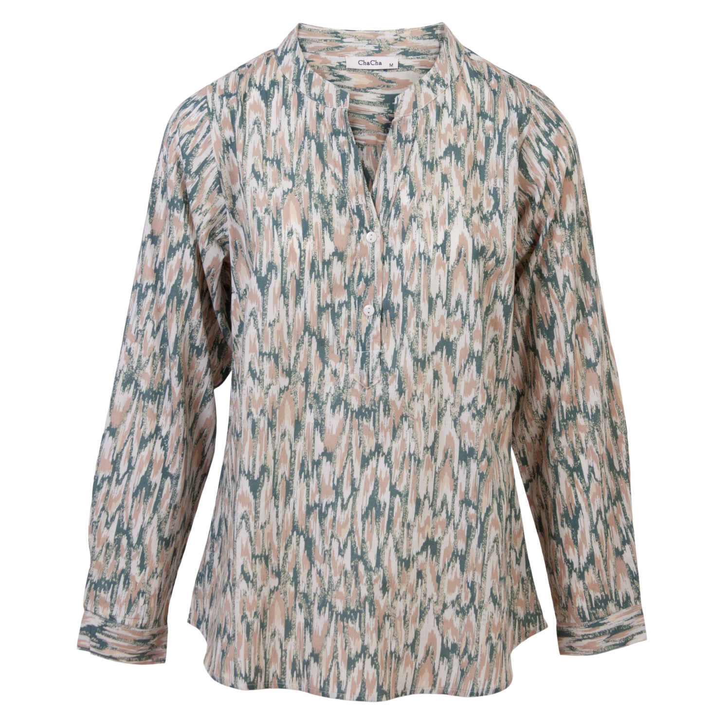 Zbyz Plus Size Damebluse i Lys Grøn – Fantastisk Tilbud!